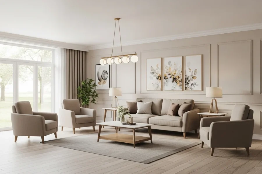 salon moderne design decor