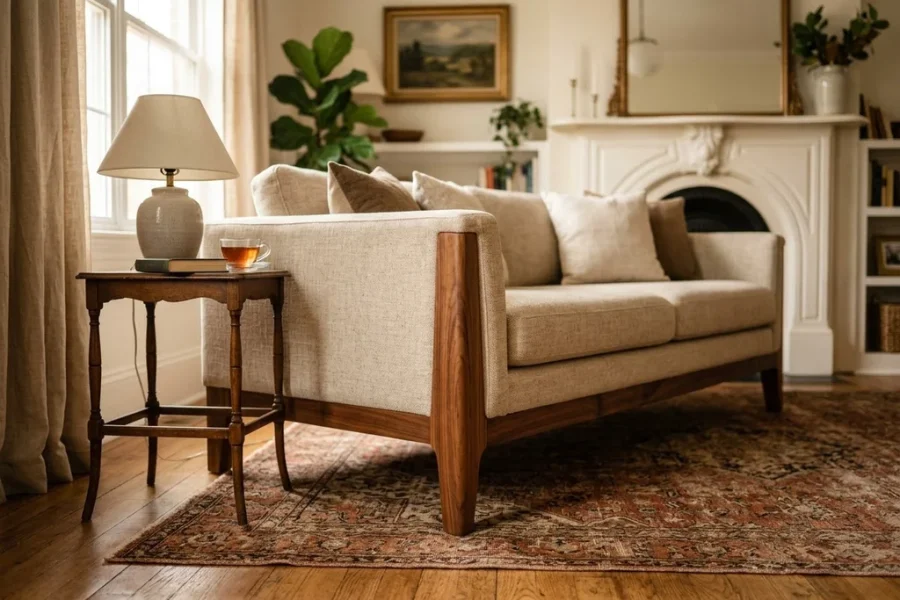 sofa restaure artisanat